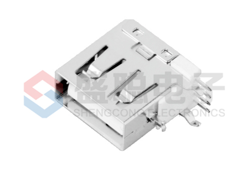 USB AF side inserted long body without curl
